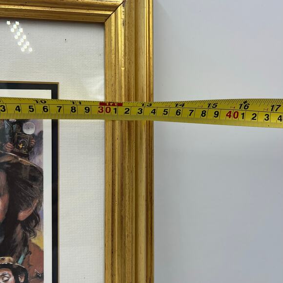 Emmett Kelly Clown Circus Collection Framed Lithograph Signed Art Print 13"x17" - Picture 9 of 10